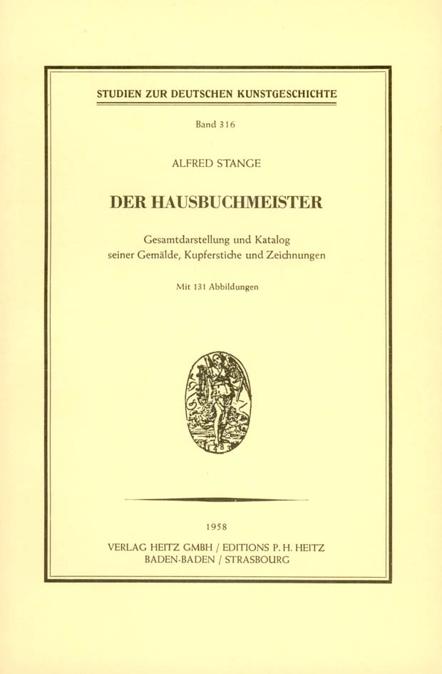 Studien zur deutschen Kunstgeschichte 316