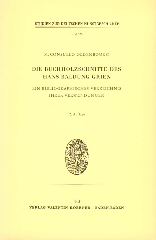 Studien zur deutschen Kunstgeschichte 335