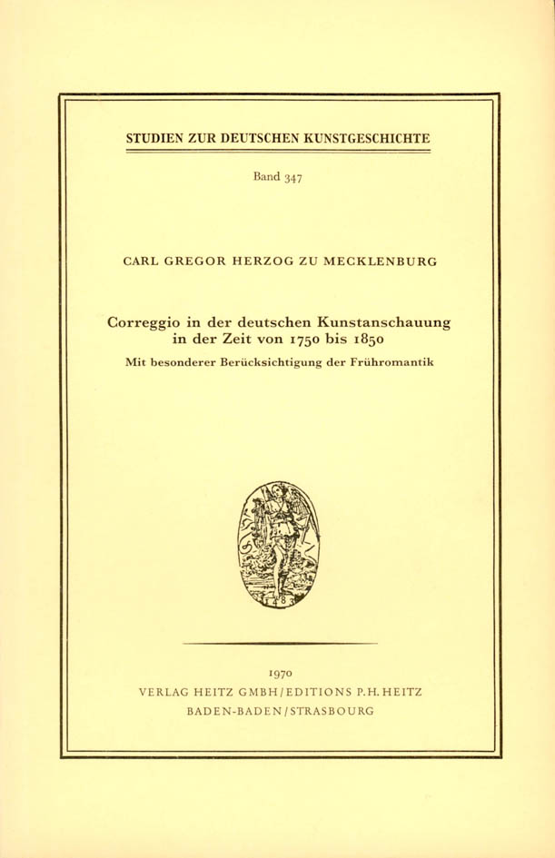 Studien zur deutschen Kunstgeschichte 347