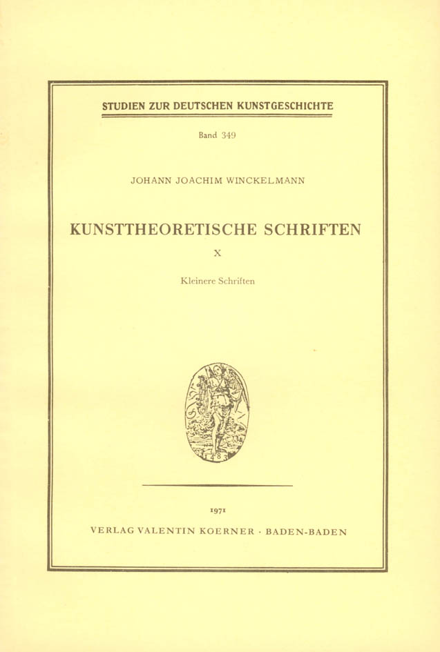 Studien zur deutschen Kunstgeschichte 349
