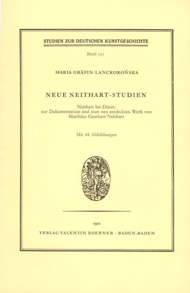 Studien zur deutschen Kunstgeschichte 350