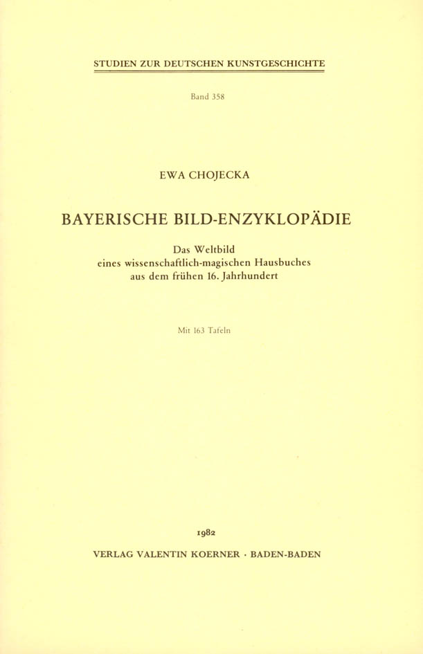 Studien zur deutschen Kunstgeschichte 358