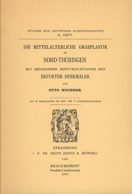 Studien zur deutschen Kunstgeschichte 37